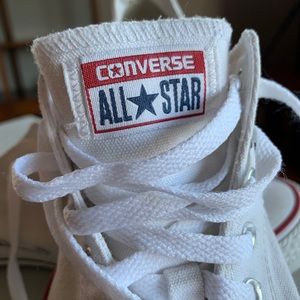 Converse All Star Low-top Canvas Men White Size 10